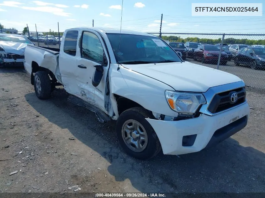 2013 Toyota Tacoma VIN: 5TFTX4CN5DX025464 Lot: 40439564