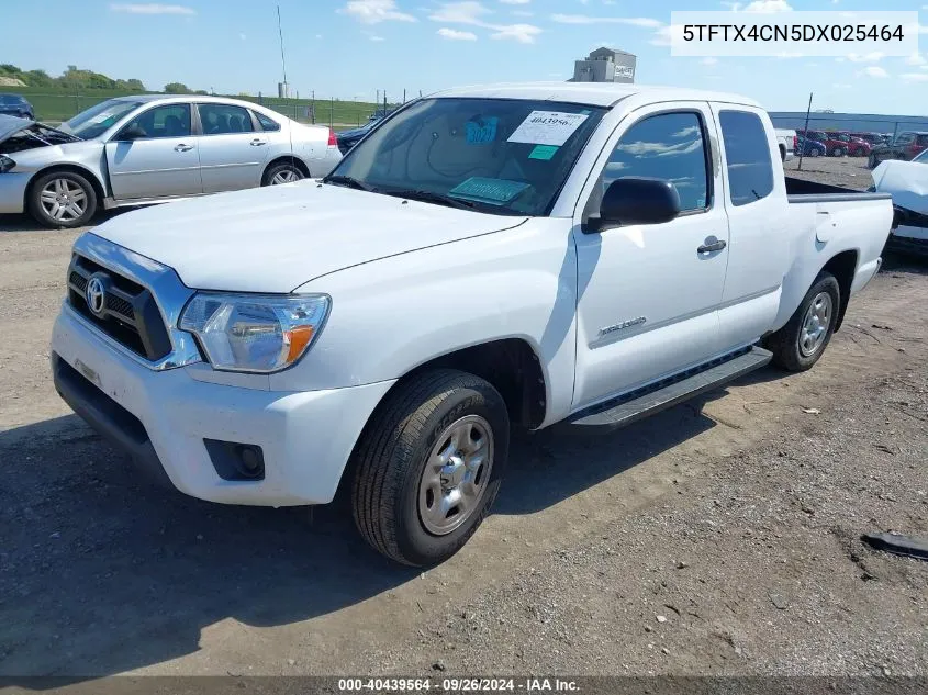 2013 Toyota Tacoma VIN: 5TFTX4CN5DX025464 Lot: 40439564