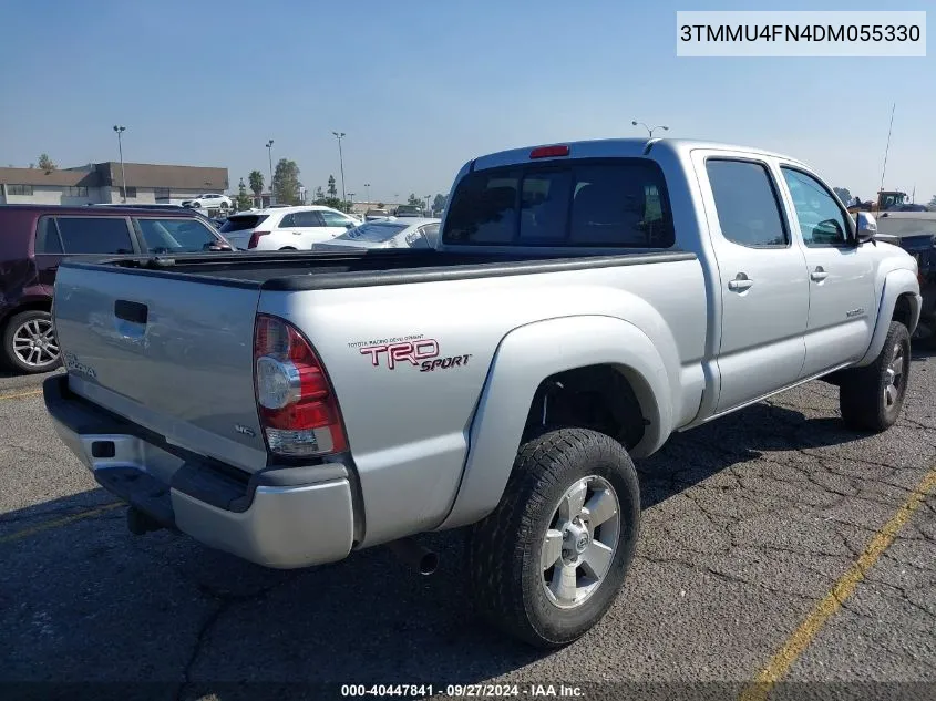 2013 Toyota Tacoma Base V6 VIN: 3TMMU4FN4DM055330 Lot: 40447841