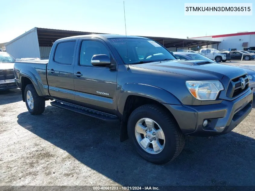 2013 Toyota Tacoma Dbl Cab Prerunner Lng Bed VIN: 3TMKU4HN3DM036515 Lot: 40661203