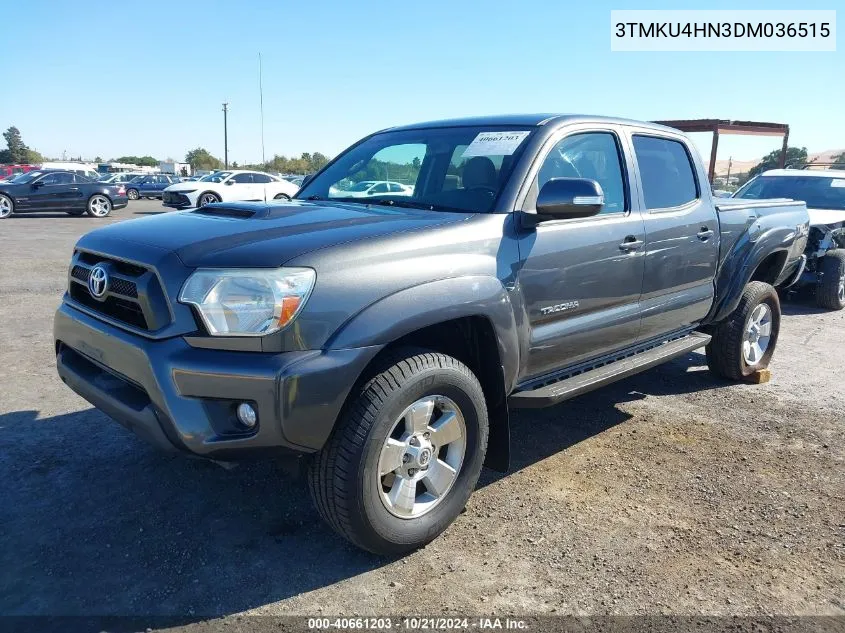 2013 Toyota Tacoma Dbl Cab Prerunner Lng Bed VIN: 3TMKU4HN3DM036515 Lot: 40661203