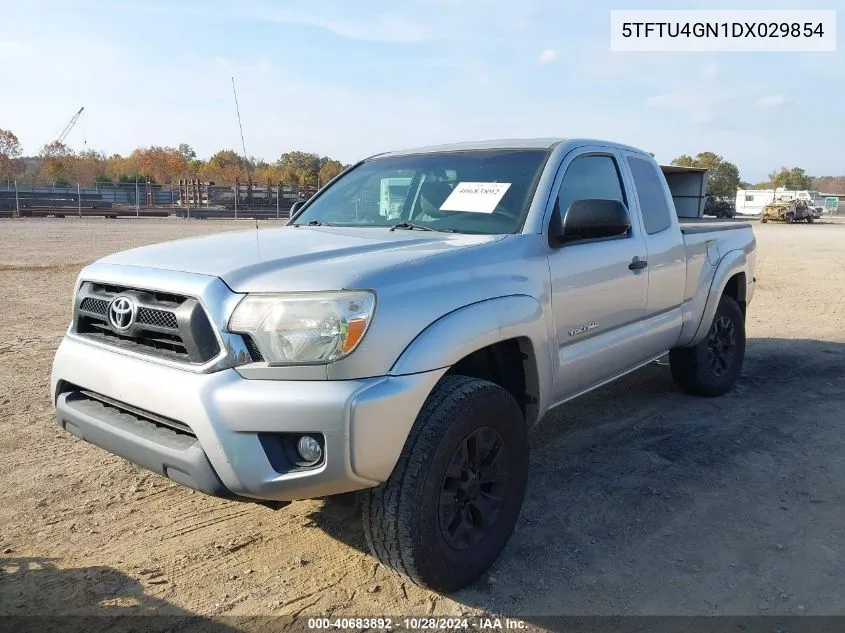 2013 Toyota Tacoma Prerunner Access Cab VIN: 5TFTU4GN1DX029854 Lot: 40683892