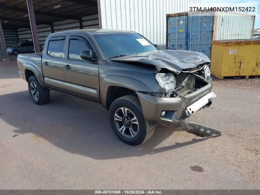 2013 Toyota Tacoma Prerunner VIN: 3TMJU4GNXDM152422 Lot: 40701558