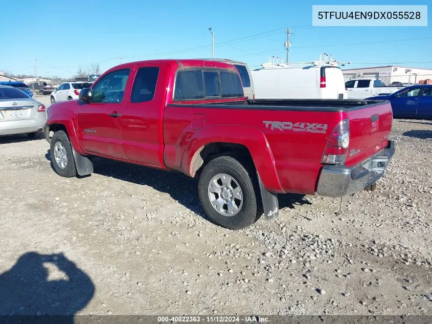 2013 Toyota Tacoma VIN: 5TFUU4EN9DX055528 Lot: 40822363