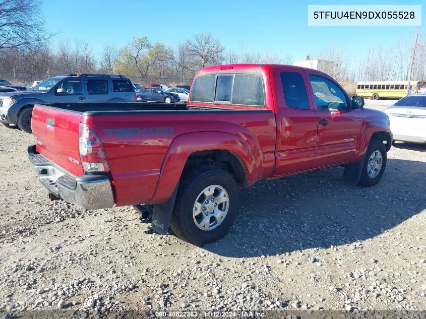 2013 Toyota Tacoma VIN: 5TFUU4EN9DX055528 Lot: 40822363