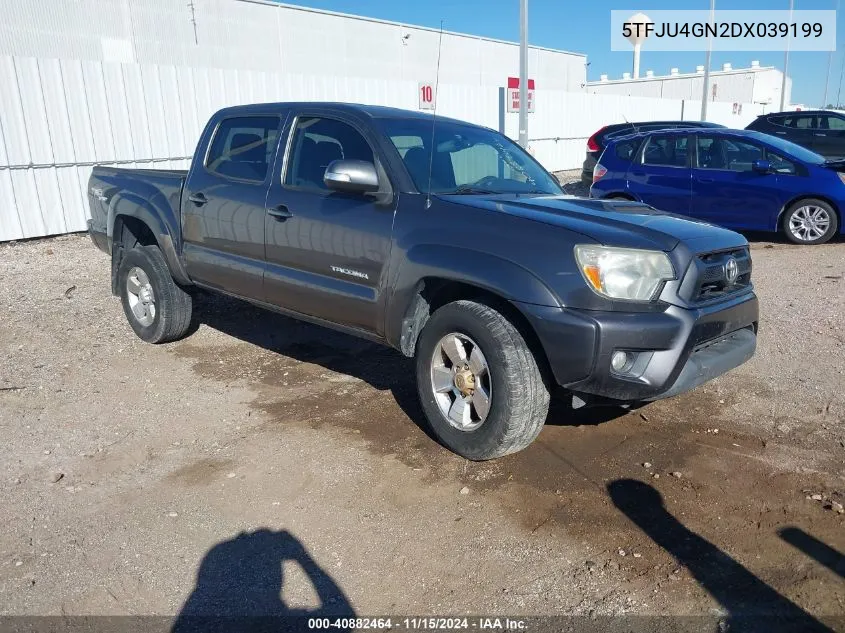 2013 Toyota Tacoma Double Cab Prerunner VIN: 5TFJU4GN2DX039199 Lot: 40882464