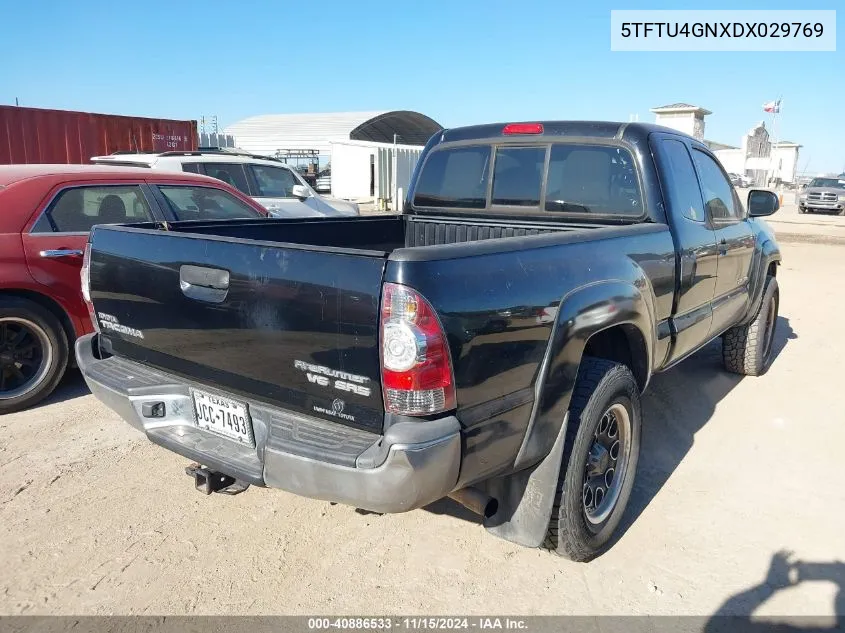 2013 Toyota Tacoma Prerunner V6 VIN: 5TFTU4GNXDX029769 Lot: 40886533