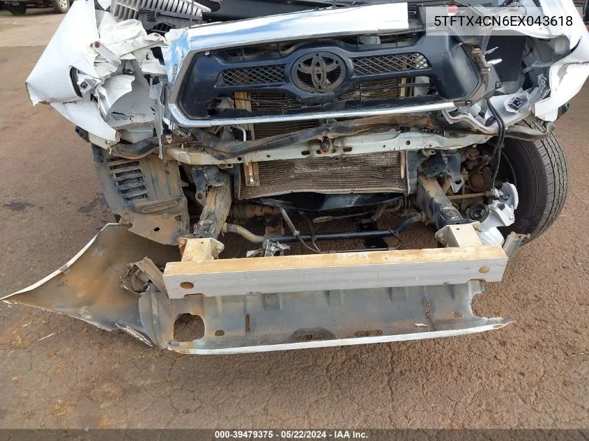 5TFTX4CN6EX043618 2014 Toyota Tacoma