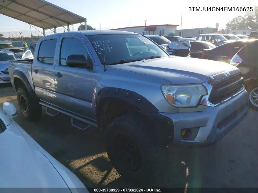 3TMJU4GN4EM166625 2014 Toyota Tacoma Prerunner V6