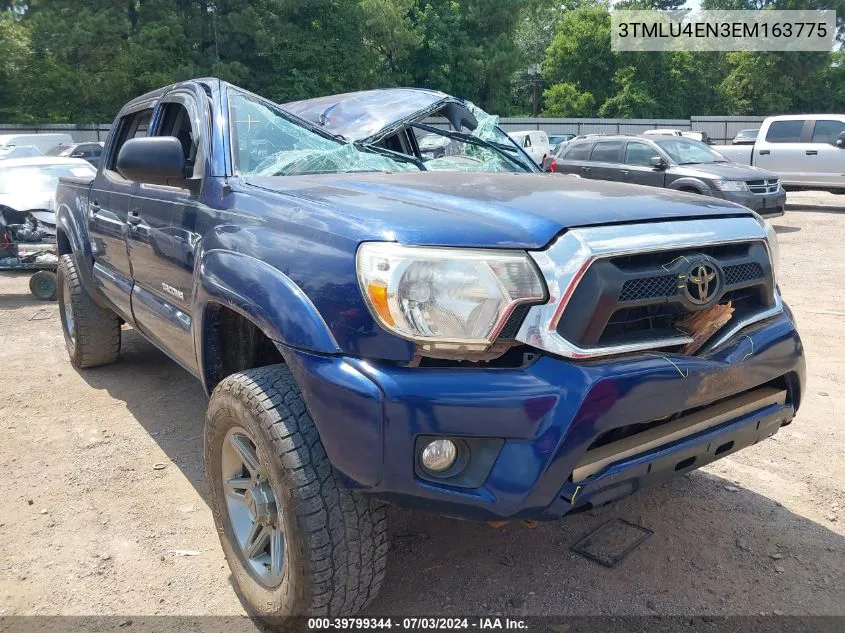 2014 Toyota Tacoma Base V6 VIN: 3TMLU4EN3EM163775 Lot: 39799344