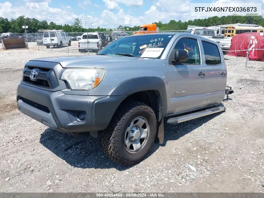 2014 Toyota Tacoma Prerunner VIN: 5TFJX4GN7EX036873 Lot: 40054668