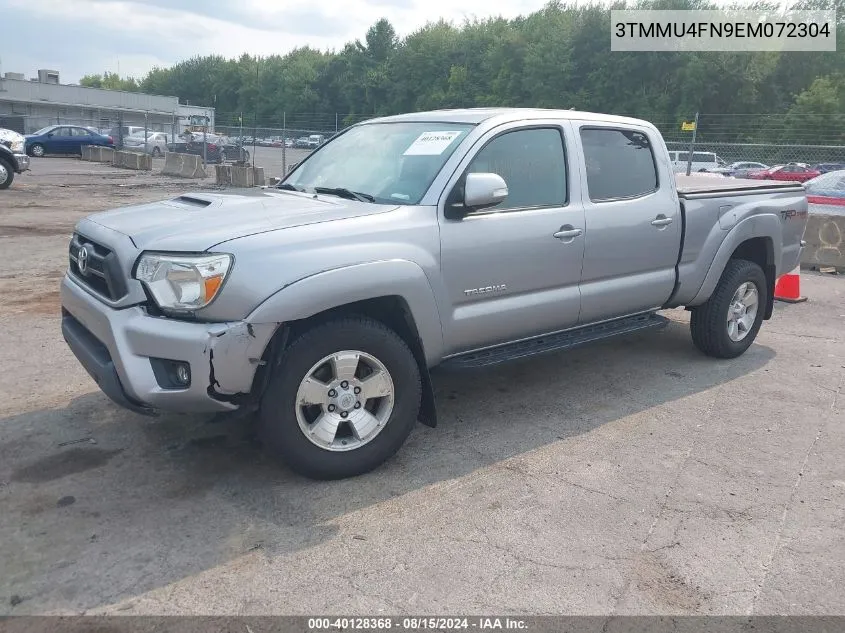 3TMMU4FN9EM072304 2014 Toyota Tacoma Base V6