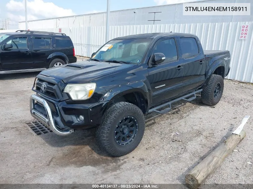 3TMLU4EN4EM158911 2014 Toyota Tacoma Base V6