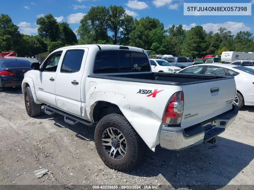 5TFJU4GN8EX057398 2014 Toyota Tacoma Prerunner V6