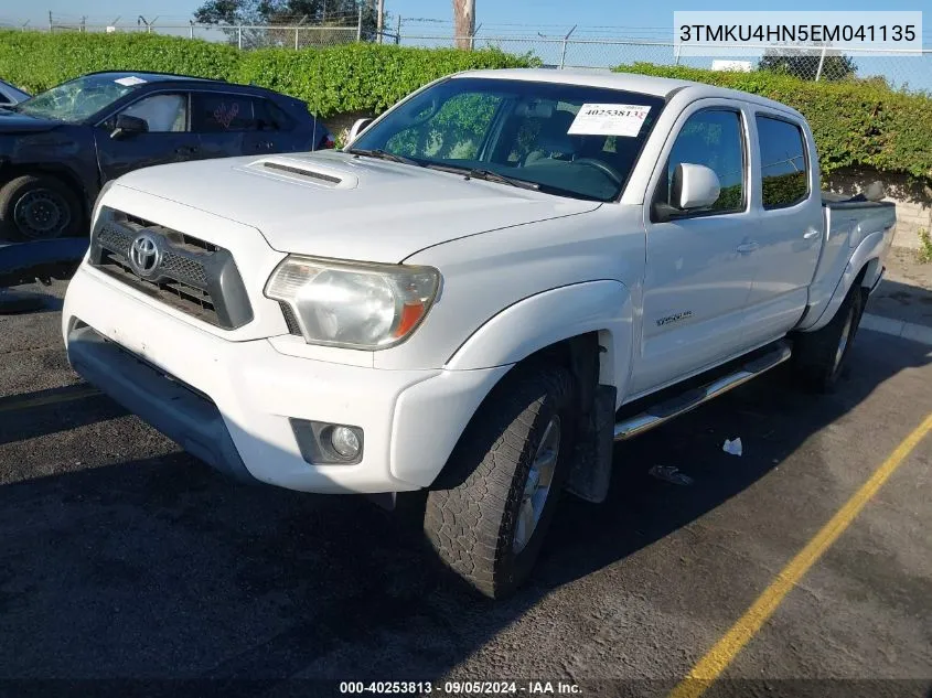 2014 Toyota Tacoma Prerunner V6 VIN: 3TMKU4HN5EM041135 Lot: 40253813