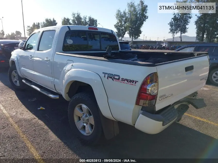 2014 Toyota Tacoma Prerunner V6 VIN: 3TMKU4HN5EM041135 Lot: 40253813