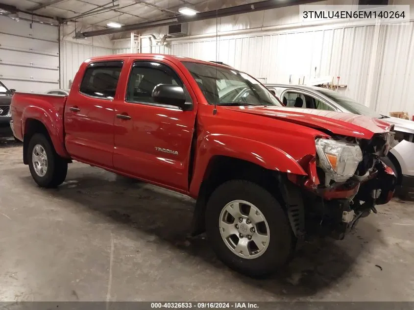 3TMLU4EN6EM140264 2014 Toyota Tacoma Base V6