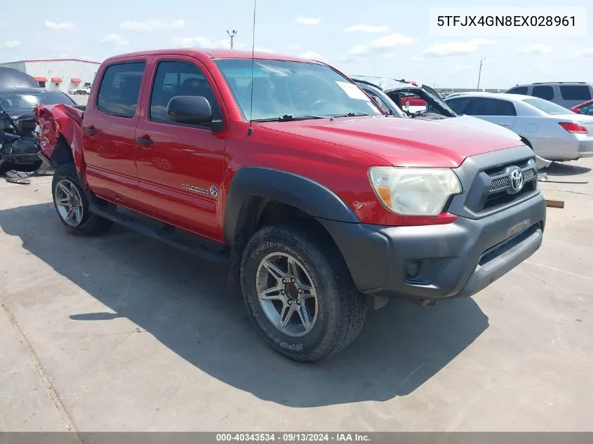 5TFJX4GN8EX028961 2014 Toyota Tacoma Prerunner