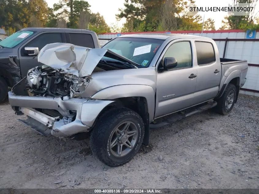 3TMLU4EN4EM159007 2014 Toyota Tacoma Base V6