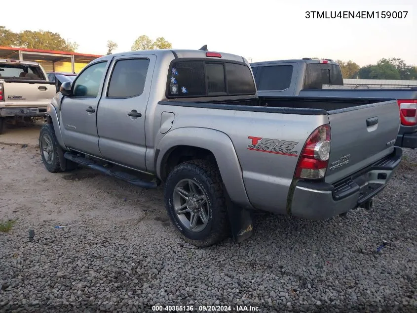 3TMLU4EN4EM159007 2014 Toyota Tacoma Base V6