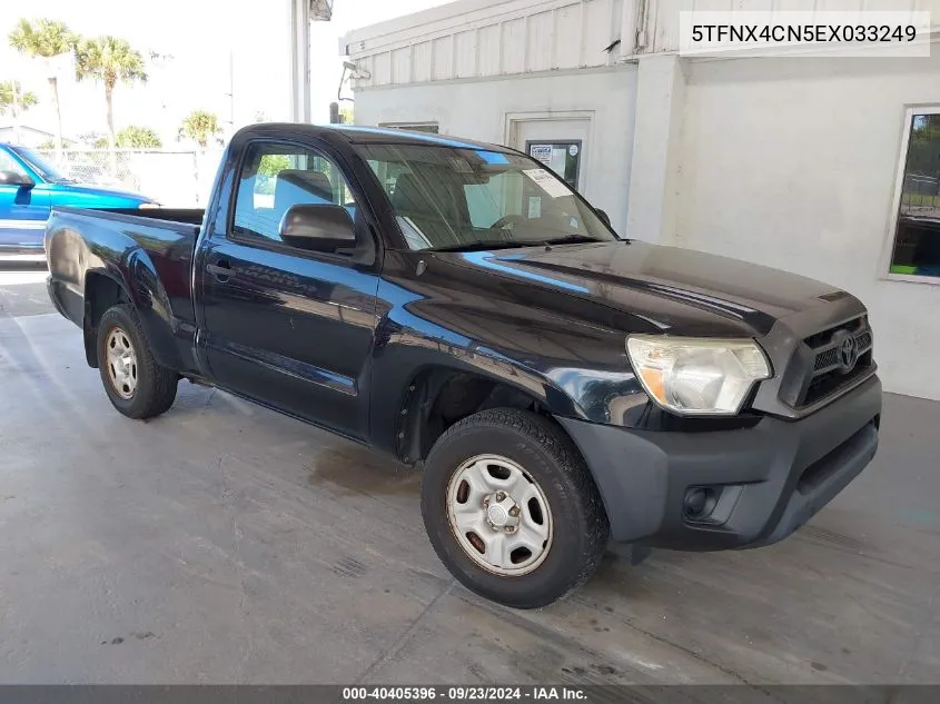 2014 Toyota Tacoma VIN: 5TFNX4CN5EX033249 Lot: 40405396