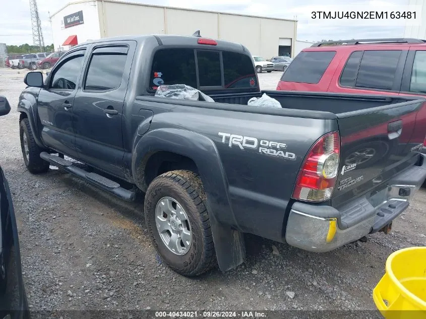 3TMJU4GN2EM163481 2014 Toyota Tacoma Prerunner V6