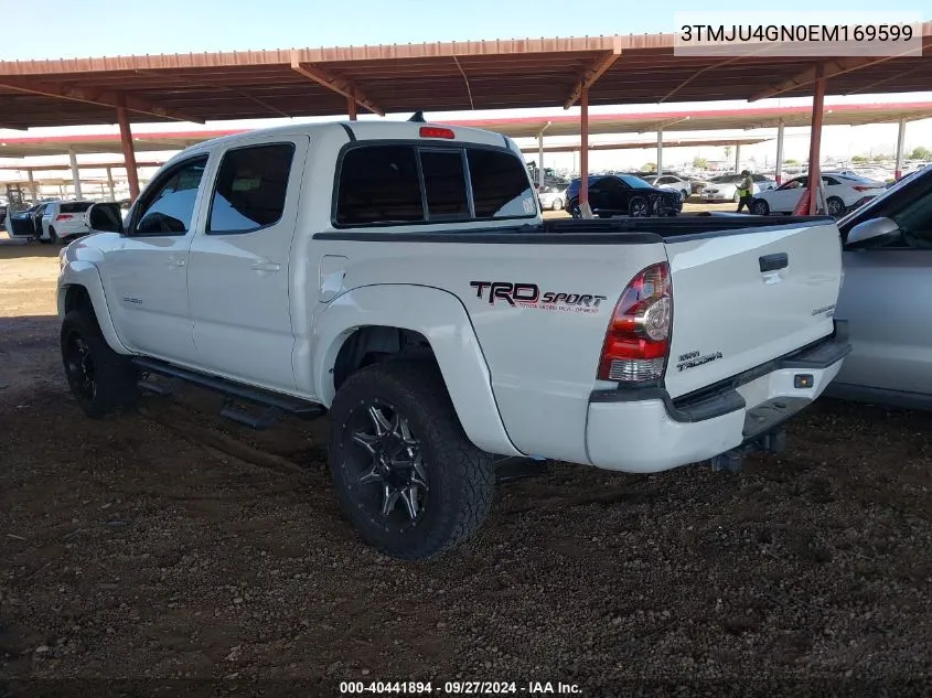 3TMJU4GN0EM169599 2014 Toyota Tacoma Prerunner V6