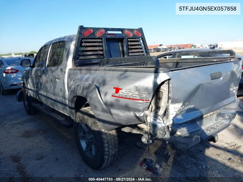 5TFJU4GN5EX057858 2014 Toyota Tacoma Prerunner V6