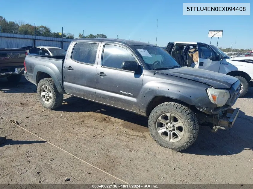 5TFLU4EN0EX094408 2014 Toyota Tacoma Base V6