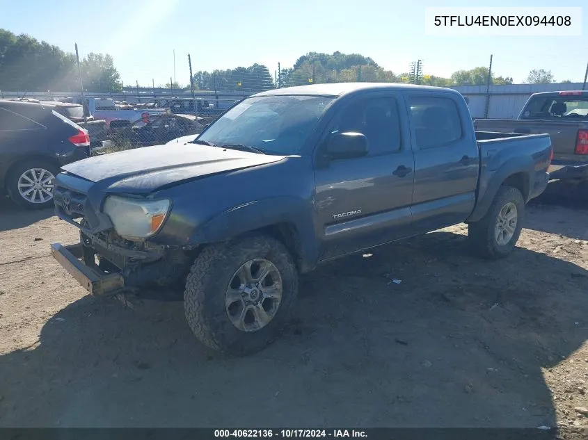 5TFLU4EN0EX094408 2014 Toyota Tacoma Base V6