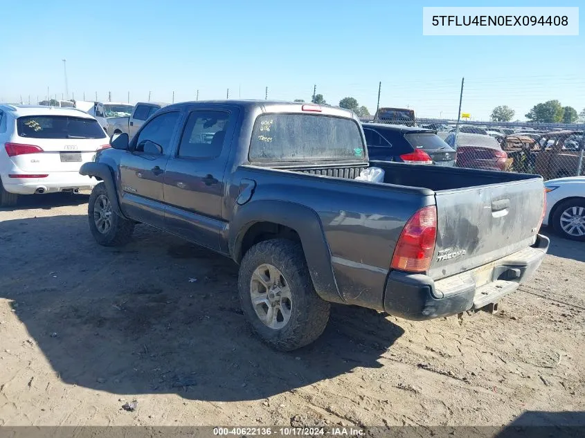 5TFLU4EN0EX094408 2014 Toyota Tacoma Base V6