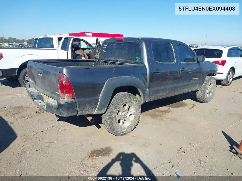 5TFLU4EN0EX094408 2014 Toyota Tacoma Base V6