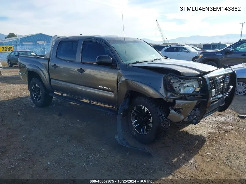 3TMLU4EN3EM143882 2014 Toyota Tacoma Double Cab