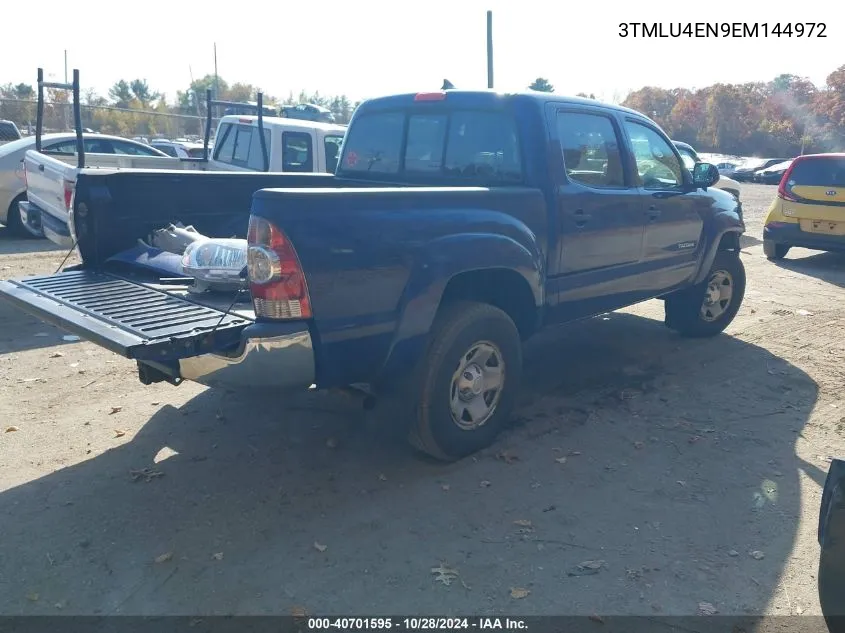 3TMLU4EN9EM144972 2014 Toyota Tacoma Base V6