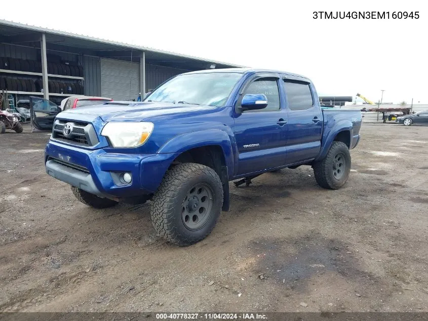 3TMJU4GN3EM160945 2014 Toyota Tacoma Prerunner V6