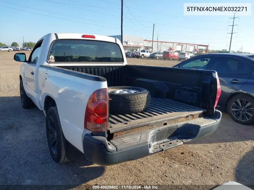 2014 Toyota Tacoma VIN: 5TFNX4CN4EX032271 Lot: 40829582