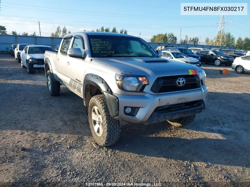 5TFMU4FN8FX030217 2015 Toyota Tacoma V6