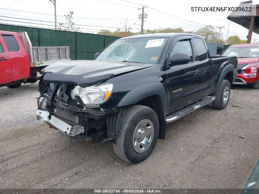 2015 Toyota Tacoma VIN: 5TFUX4EN6FX039622 Lot: 39322795