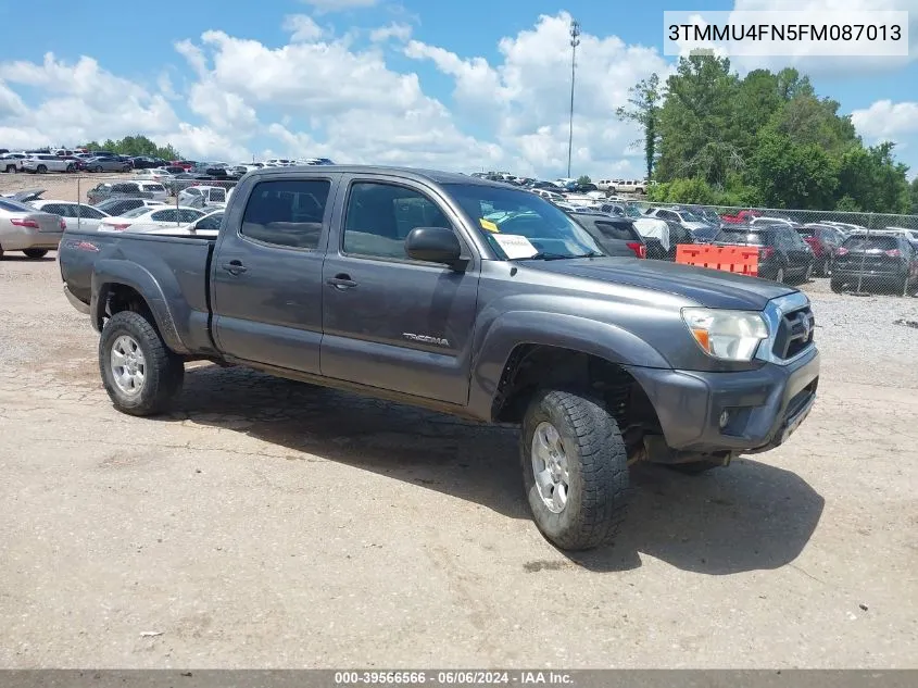 2015 Toyota Tacoma Base V6 VIN: 3TMMU4FN5FM087013 Lot: 39566566