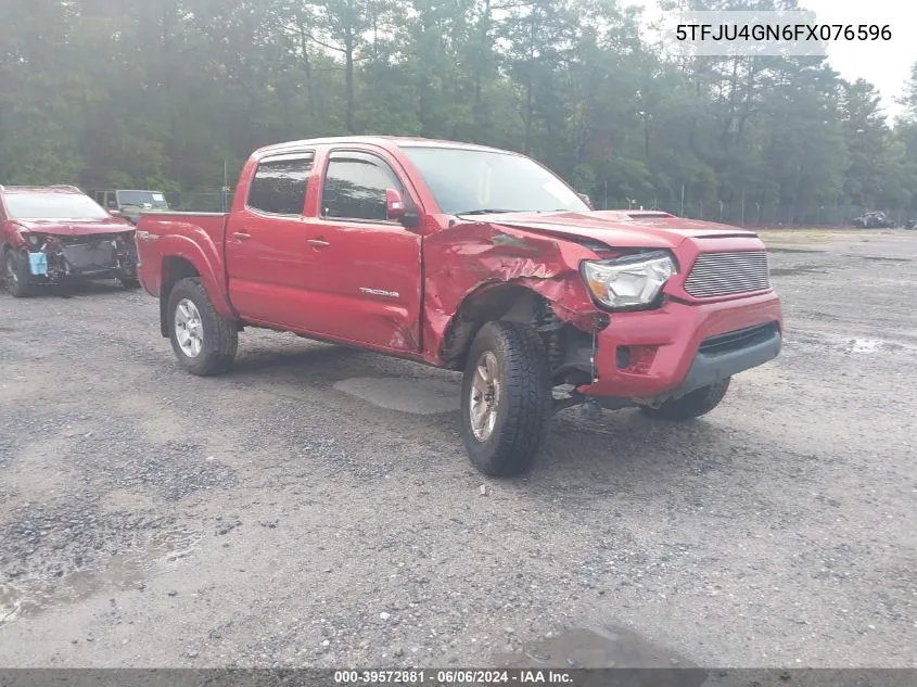 5TFJU4GN6FX076596 2015 Toyota Tacoma Prerunner V6