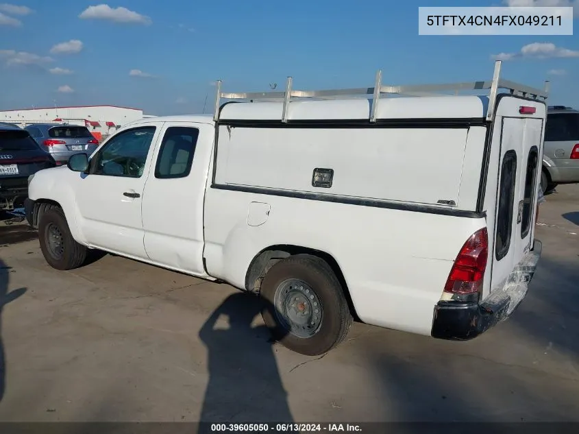 5TFTX4CN4FX049211 2015 Toyota Tacoma