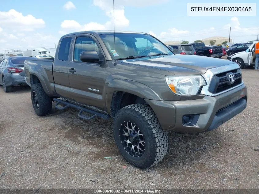 2015 Toyota Tacoma VIN: 5TFUX4EN4FX030465 Lot: 39610892