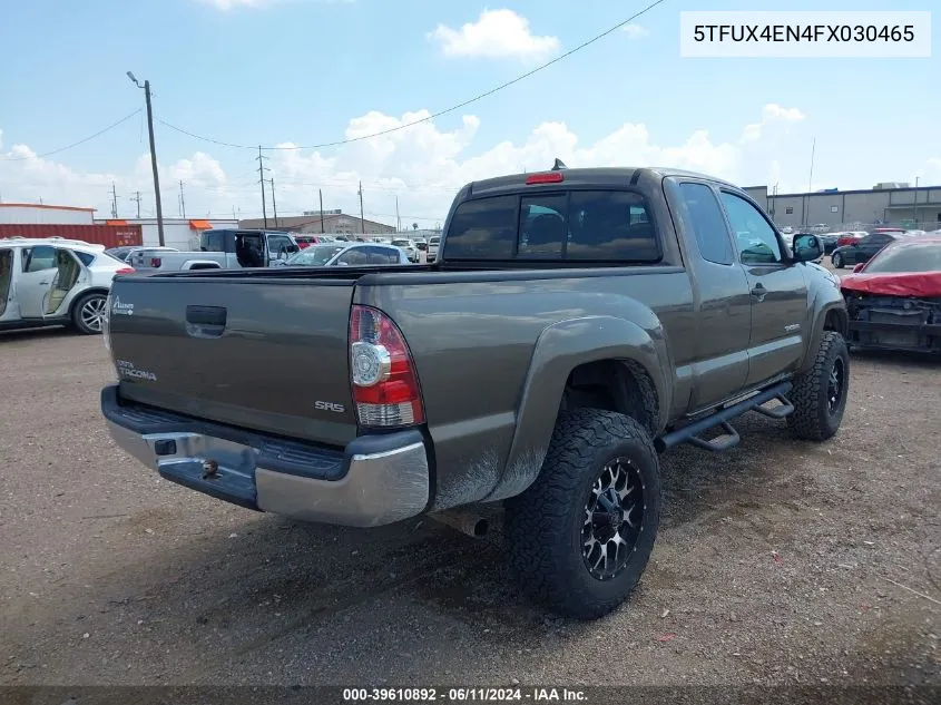 2015 Toyota Tacoma VIN: 5TFUX4EN4FX030465 Lot: 39610892