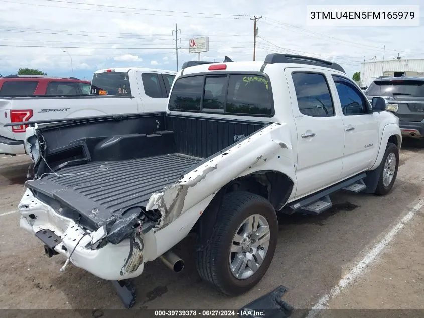 3TMLU4EN5FM165979 2015 Toyota Tacoma Base V6