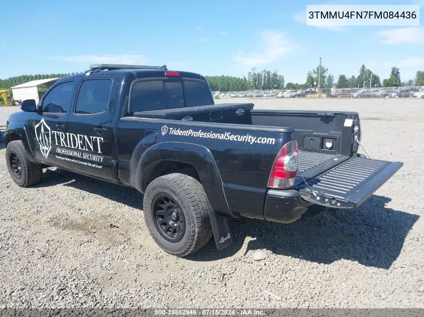 2015 Toyota Tacoma Base V6 VIN: 3TMMU4FN7FM084436 Lot: 39852946