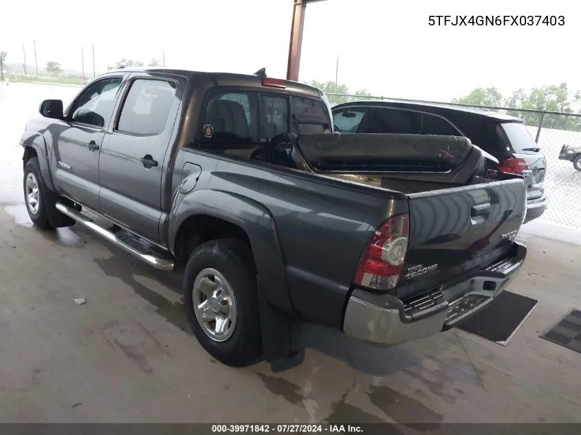 5TFJX4GN6FX037403 2015 Toyota Tacoma Prerunner