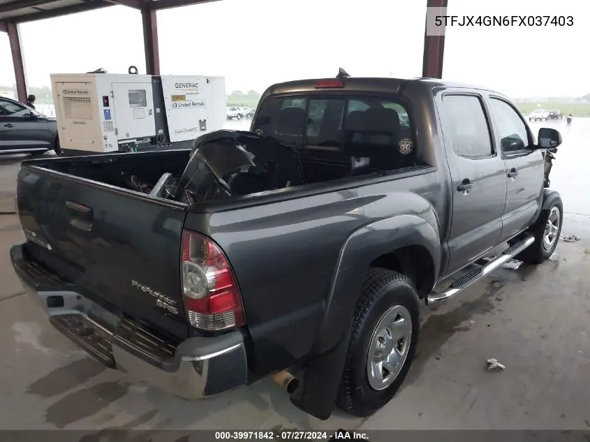 5TFJX4GN6FX037403 2015 Toyota Tacoma Prerunner