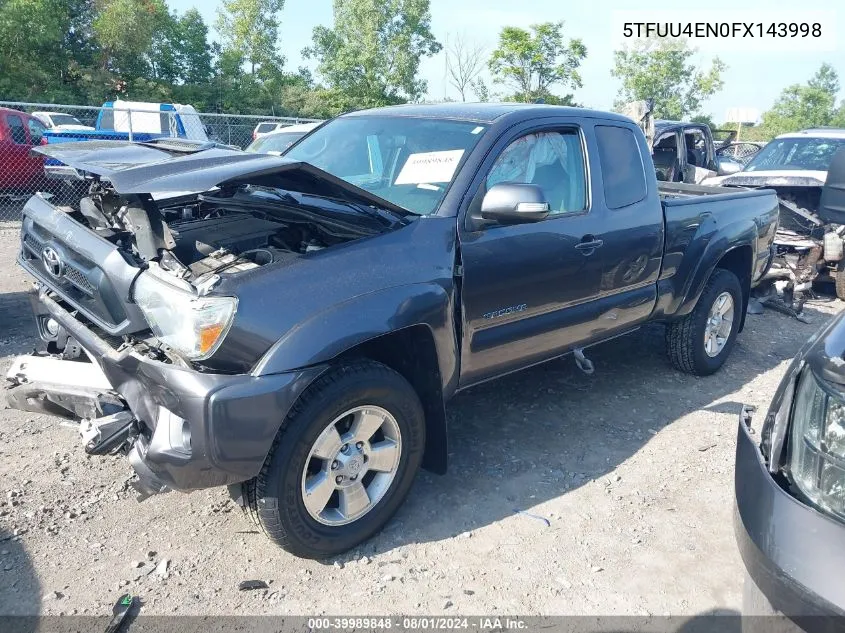 5TFUU4EN0FX143998 2015 Toyota Tacoma Base V6