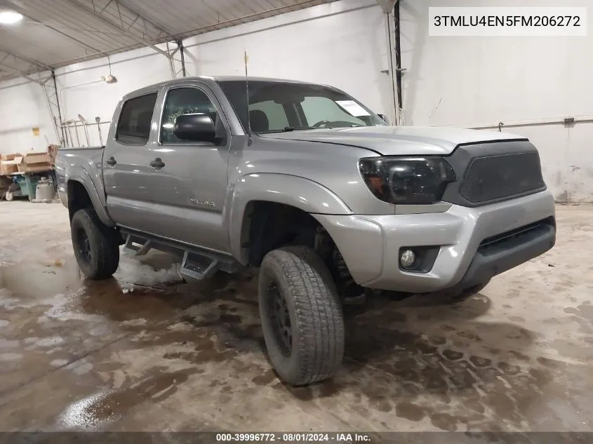 2015 Toyota Tacoma Base V6/Trd Pro VIN: 3TMLU4EN5FM206272 Lot: 39996772