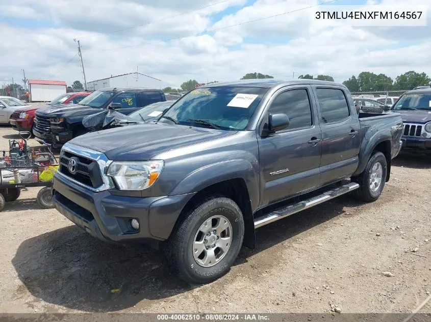 3TMLU4ENXFM164567 2015 Toyota Tacoma Base V6